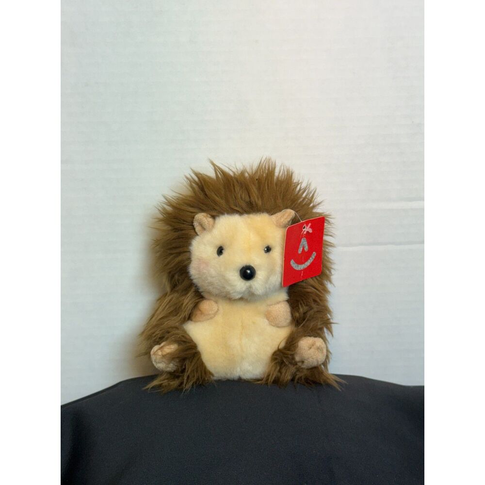 Aurora World Merry Hedgehog Plush Rolly Pet 5 Inch Stuffed Animal Woodland NWT